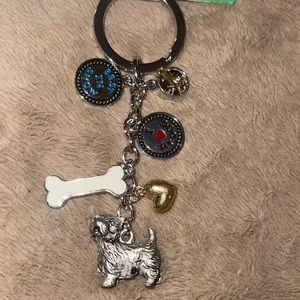 West Highland Terrier keychain (new)